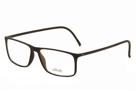 Silhouette Men S Eyeglasses Spx Illusion 2892 6050 Black