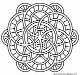 Coloring Anxiety Pages Mandala Books Getdrawings sketch template