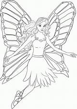 Coloring Fairy Princess Pages Fairies Popular sketch template