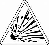 Explosive Explosion Caution Hazard Corrosive Sifat Bahaya Zat Penanganan Simbol Kimia Pngitem Berbahaya Pngfind sketch template