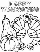 Thanksgiving Coloring Pages Happy Turkey Sheets Kids Print Sheet Activity sketch template
