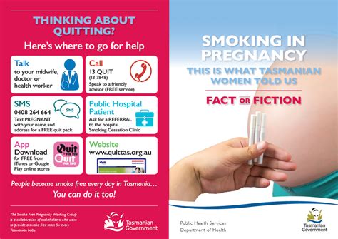 Download The Smoking In Pregnancy Fact Or Fiction Brochure