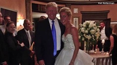 President Trump Crashes Wedding Reception At Golf Club In New Jersey