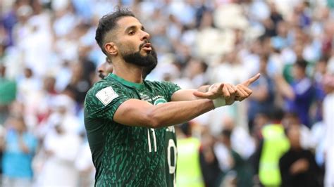 qatar    saleh al shehri saudi arabian striker  scored
