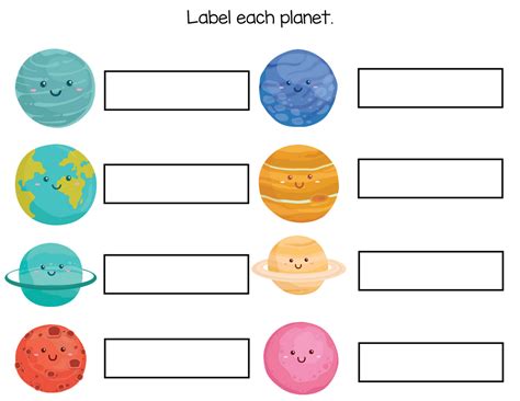 kindergarten worksheets  solar system workbook slap dash mom