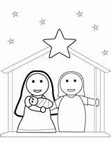 Presepe Nativity Natività Infanzia Didattiche Zapisano sketch template