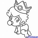 Peach Baby Coloring Pages Mario Rosalina Toad Draw Daisy Drawing Bebe Coloriage Drawings Print Library Clipart Popular Printable Miracle Timeless sketch template