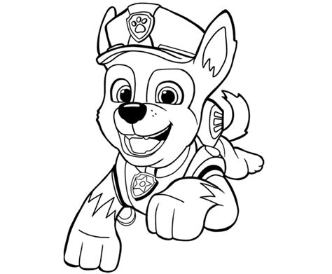 printable paw patrol   coloring pages