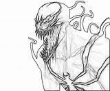 Venom Carnage Coloriage Spiderman sketch template
