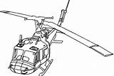 Huey Uh Elicottero Militare Iroquois Stato Immortale Avuto Usato sketch template