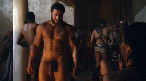fuck yeah this naked hunk james wells as totus in spartacus war of