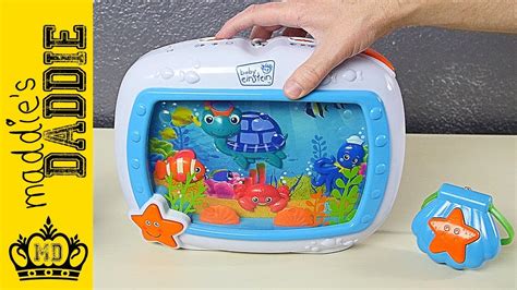 baby einstein sea dreams soother crib toy review youtube