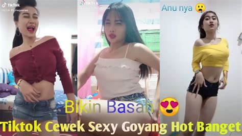 Tiktok Cewek Cantik Goyang Hot Banget Bikin Basah Part 3 Youtube