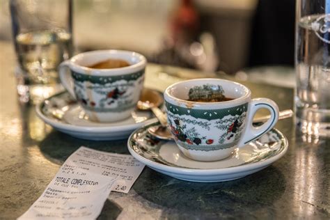 classic italian coffee culture  gran caffe gambrinus