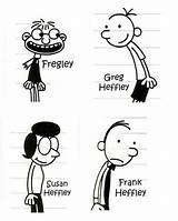 Wimpy Kid Diary Coloring Pages Characters Gregs Tagebuch Print Kids Book Books Do Printable School Lego Party Greg Character Jeff sketch template