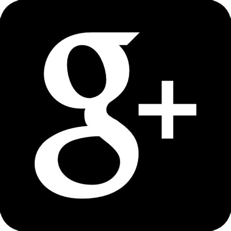 icon google  logo  black background