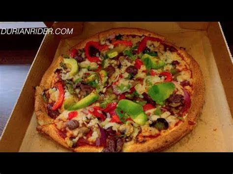 dominos vegan pizza official taste test review youtube