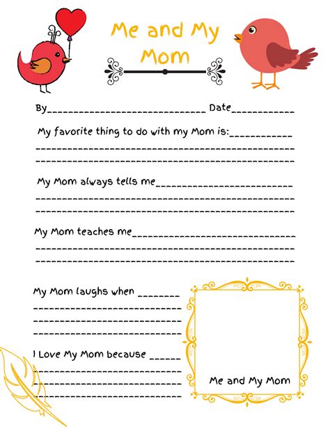 mothers day printables mom wife busy life