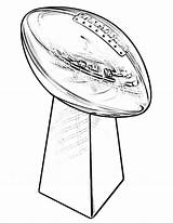 Coloring Trophy Bowl Super Pages Superbowl Drawing Printable Football Kids Colouring Sheet Getdrawings Party Clipartmag Comments Anycoloring Choose Board Coloringhome sketch template