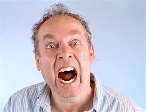 man screaming   stock photo image  emotion depressed