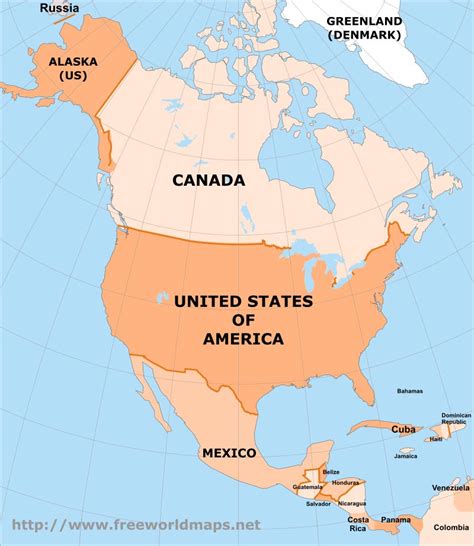 maps  north america