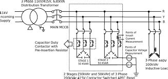 power factor correction capacitor wiring diagram  wallpapers review