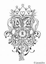 Poker Face Tattoo Deviantart Tattoos Chicano Coloring Pages Jam Designs Card sketch template