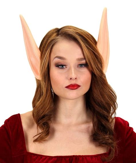woman   red dress  horns   head