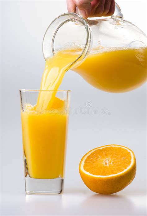 juice  pour  pitcher royalty  stock photo image