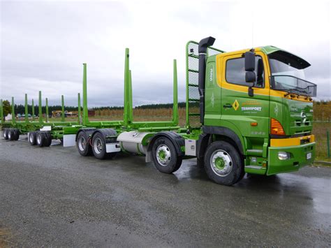 waimea engineering log trucks  trailers trinder engineering