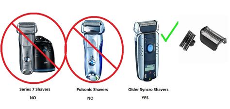 Braun 7000 Series Shaver Syncro And Syncro Pro Series