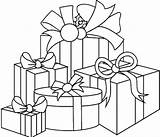 Box Coloring Present Pages Print Getcolorings Gift sketch template