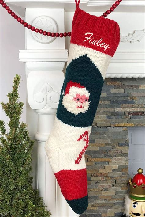 collectibles stockings christmas stocking hand knit