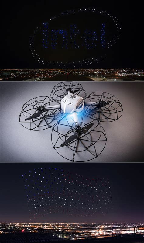 intel   drones  put   stunning light display  super bowl li halftime show