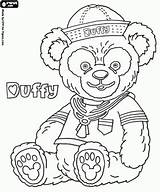 Duffy Bear Disney Coloring Pages Walt Sheets Printable Choose Board Mickey Teddy sketch template