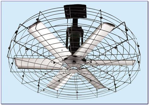 industrial ceiling fan  cage ceiling home design ideas