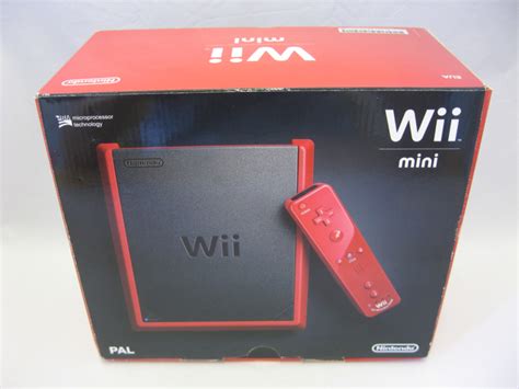nintendo wii mini console set boxed wii consoles boxed cib press startgames