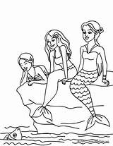 Sirene Mermaids Sirenas Sereias Principesse Iluminar Hellokids Sirena Imagui Simple Mutter Glitzer Schleier sketch template