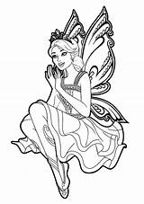 Fairy Coloring Pages Printable Fairyland Wonder sketch template