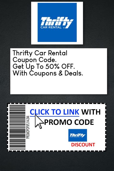 thrifty car rental coupon code   coupons car rental coupons