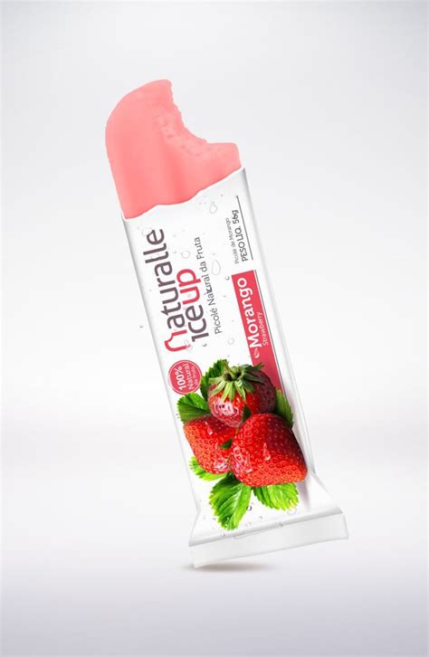 packaging  brand popsicle naturalle iceup  behance popsicle