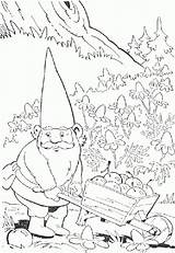 Gnome Coloringpagesabc Kabouter Afkomstig sketch template