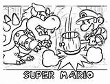 Mario Bowser Coloring Pages Party Maker Print Super Paper Printable Jr Color Bros 3d Turtle Shell Kids Cat Getcolorings Popular sketch template
