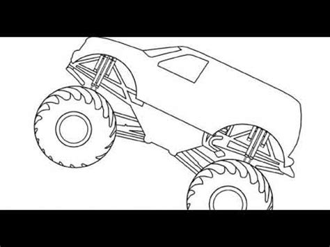grave digger monster truck coloring pages az coloring pages youtube