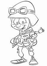 Soldier Coloring Cartoon Pages Infantry Drawing Military Army Easy Print Color Printable Soldiers Colouring Getdrawings Getcolorings Categories Ski sketch template