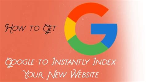 google  instantly index   website