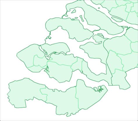 kaart zeeland