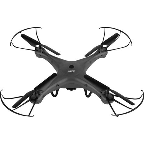 vivitar drc  camera aerial quadcopter drone  camera black buydigcom