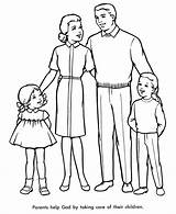 Coloring Church Pages Family People Print Sheet sketch template