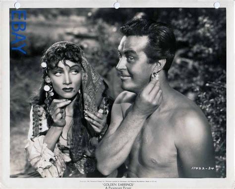 details about marlene dietrich ray milland barechested vintage photo